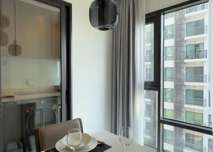 Apartamento Luxurious Downtown With Train Access Bts Bangkok